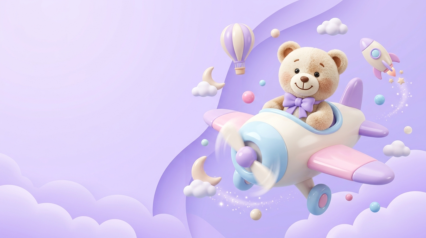 Teddy Bear Airplane