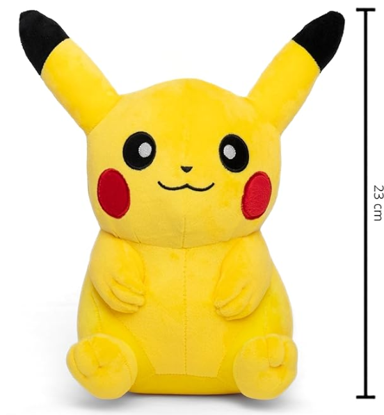 Pokémon Pikachu Soft Plush Toy – 23cm - Image 3